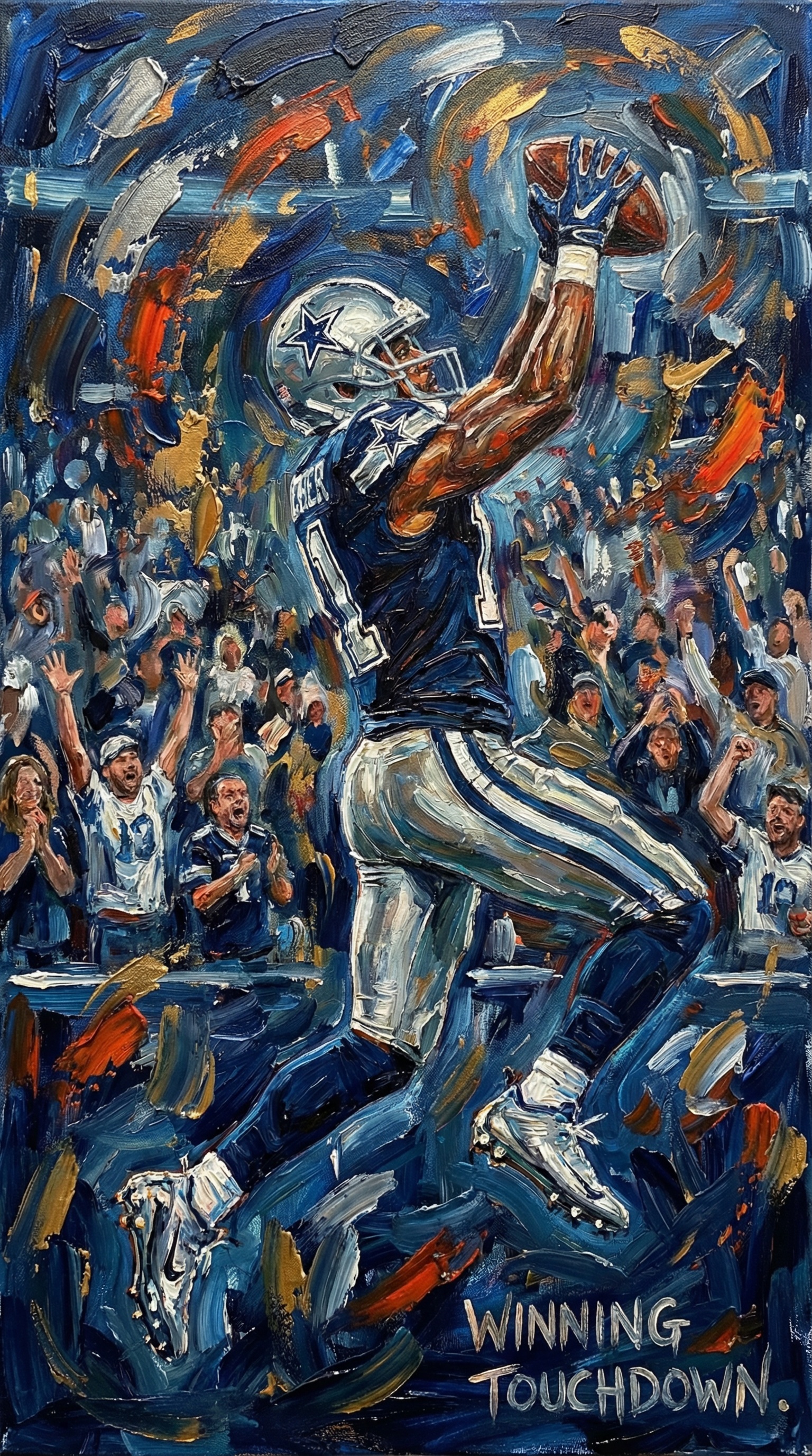 NFL/NBA Custom Canvas Art
