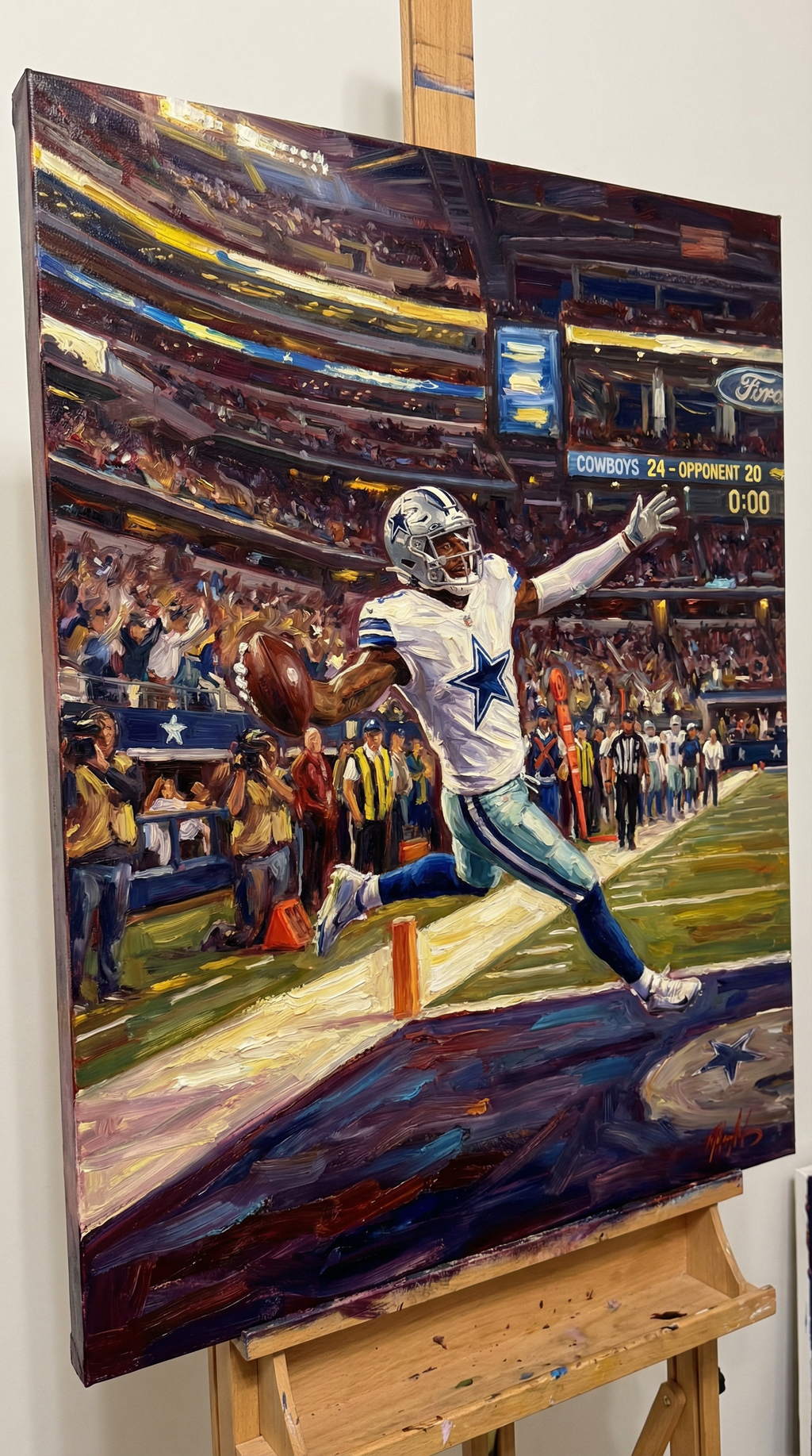 NFL/NBA Custom Canvas Art