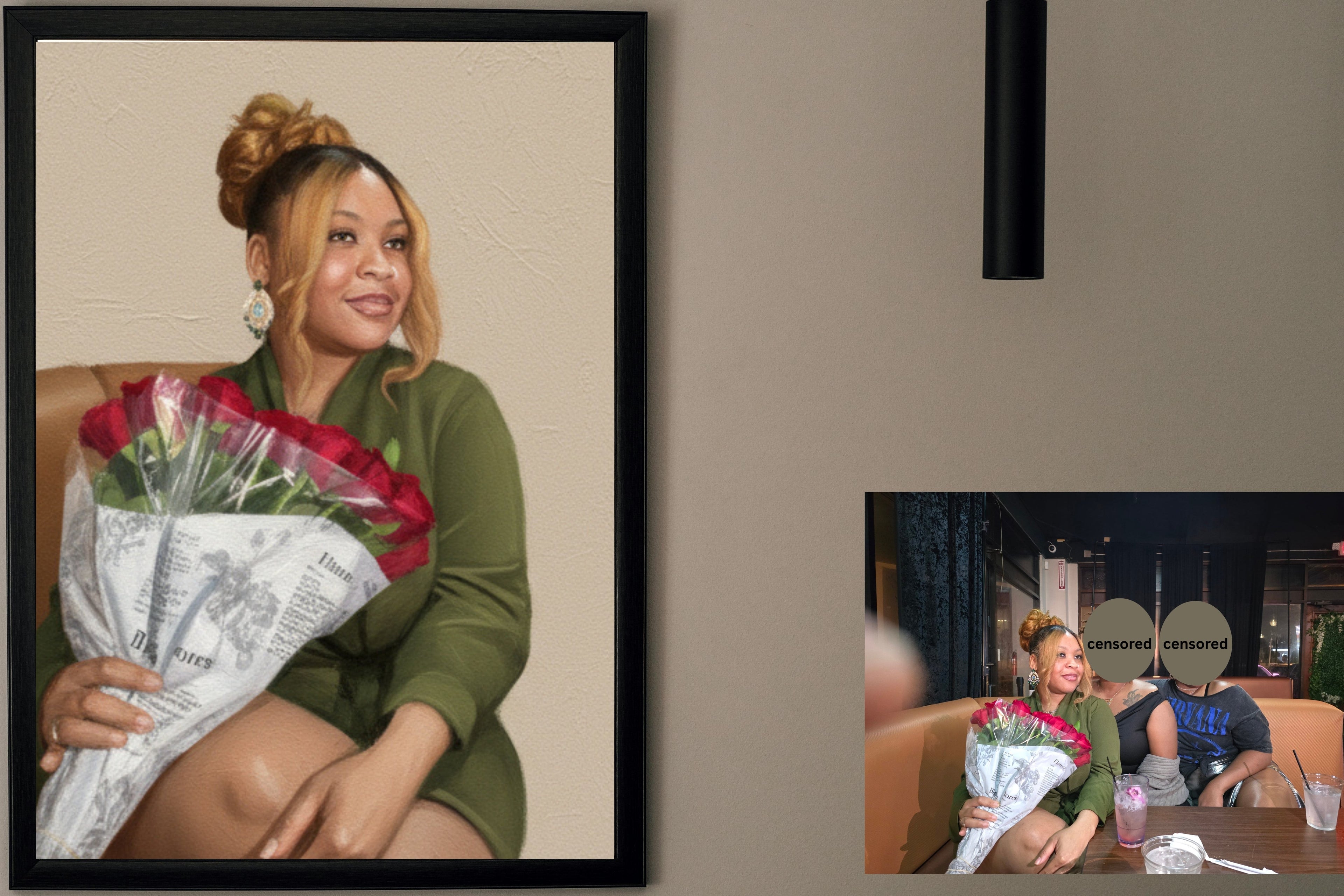 Custom Canvas Portrait