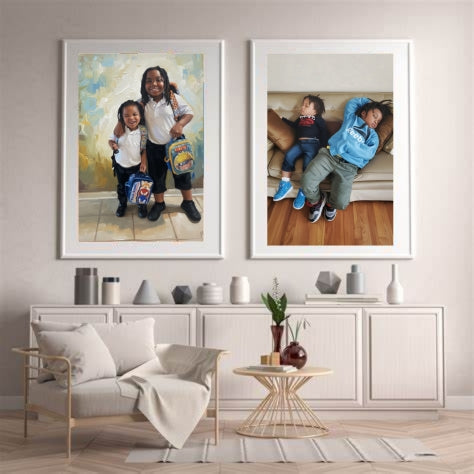 Custom Canvas Portrait
